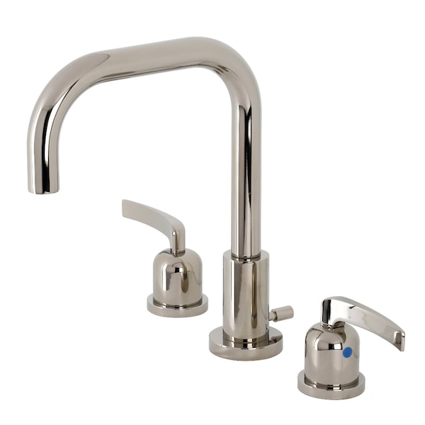 Kingston Brass FSC8939EFL Centurion Widespread Bathroom Faucet W/ Brass Pop-Up, Nickel FSC8939EFL - main
